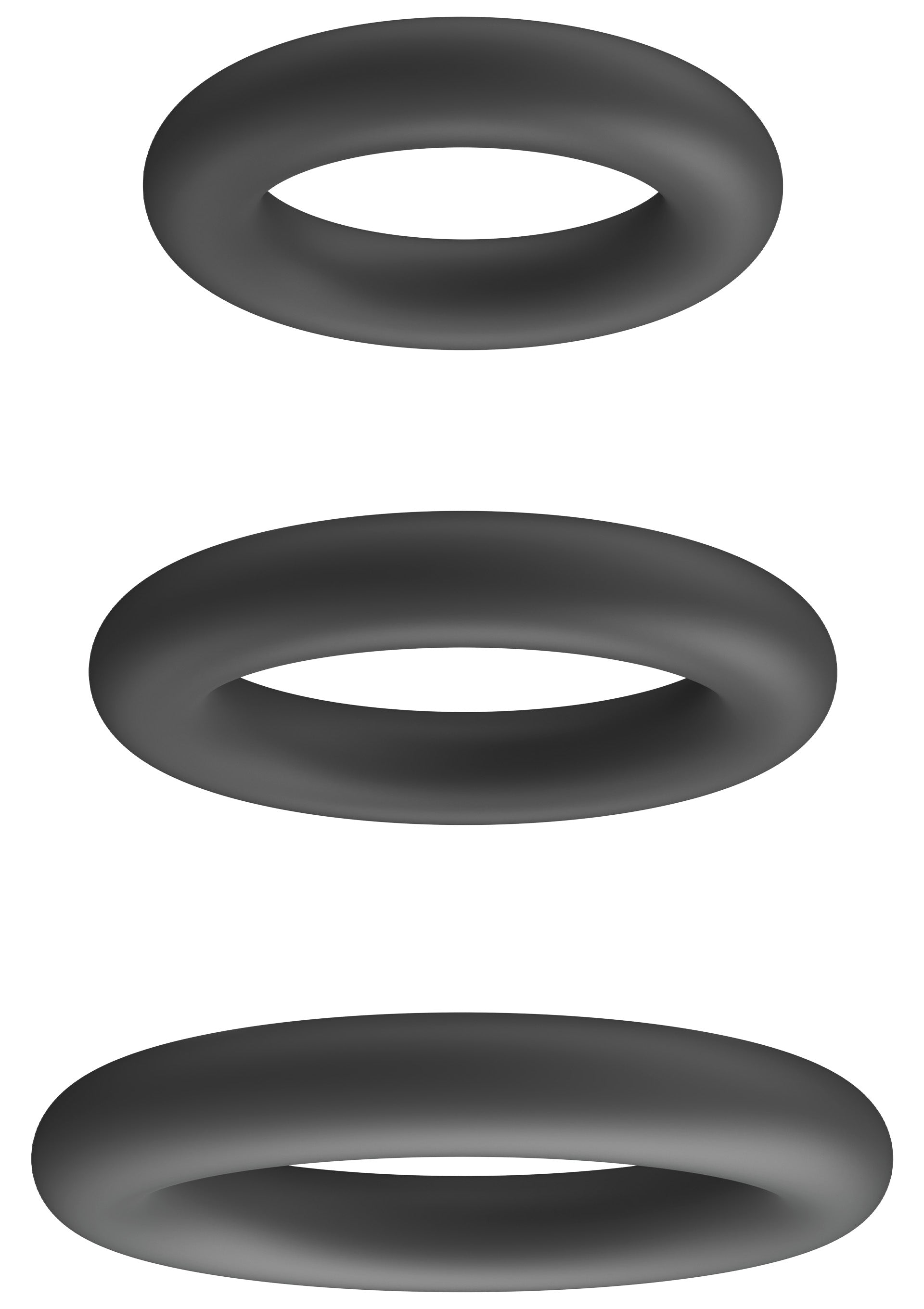 Cock Ring Set 3pcs - Afbeelding 2